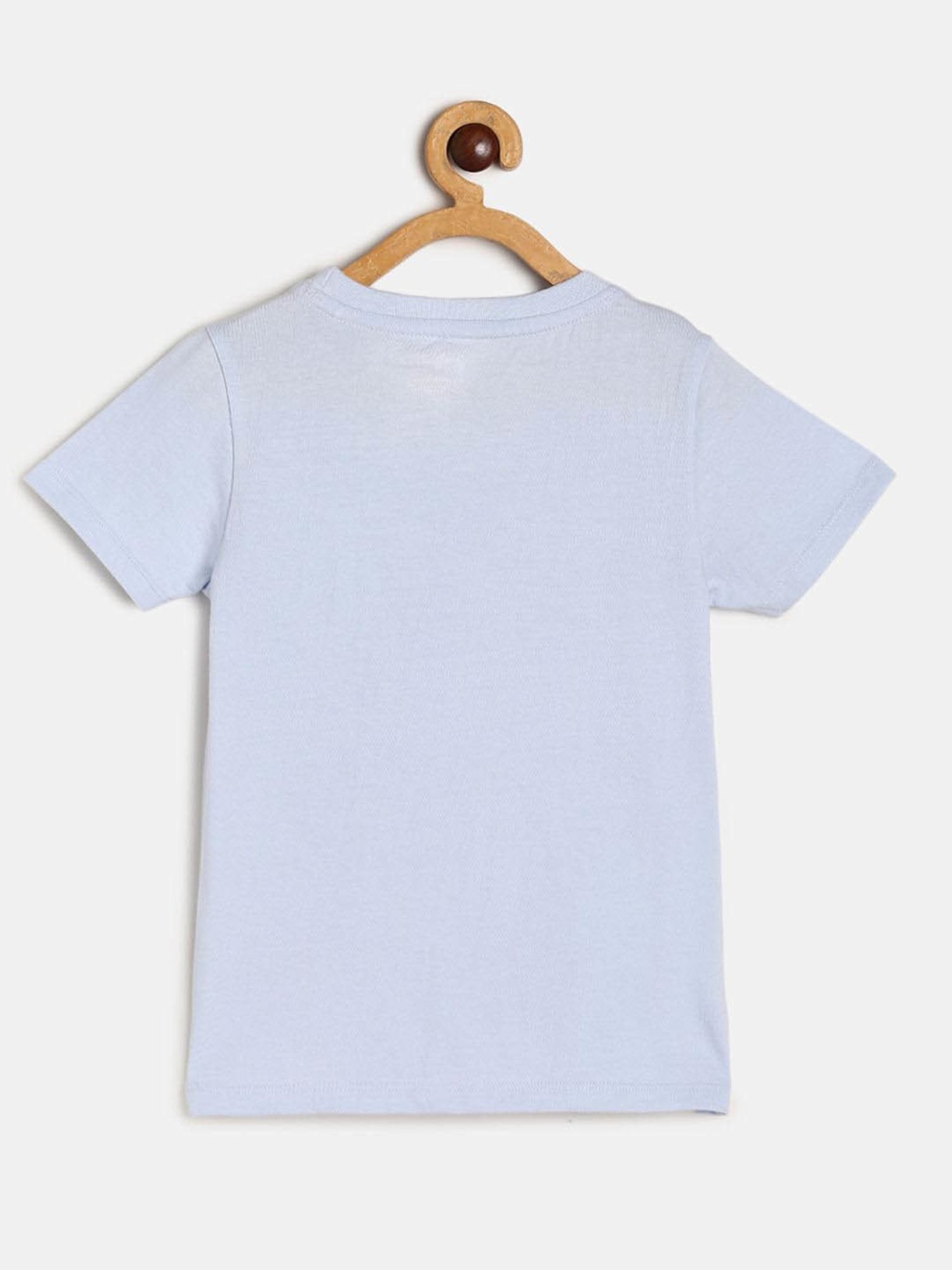 MINIKLUB Kids Light Blue Printed T-Shirt