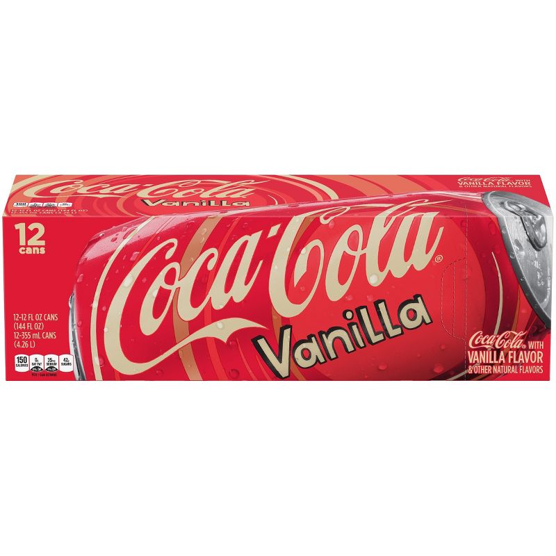 Coca-Cola Vanilla - 12pk/12 fl oz Cans