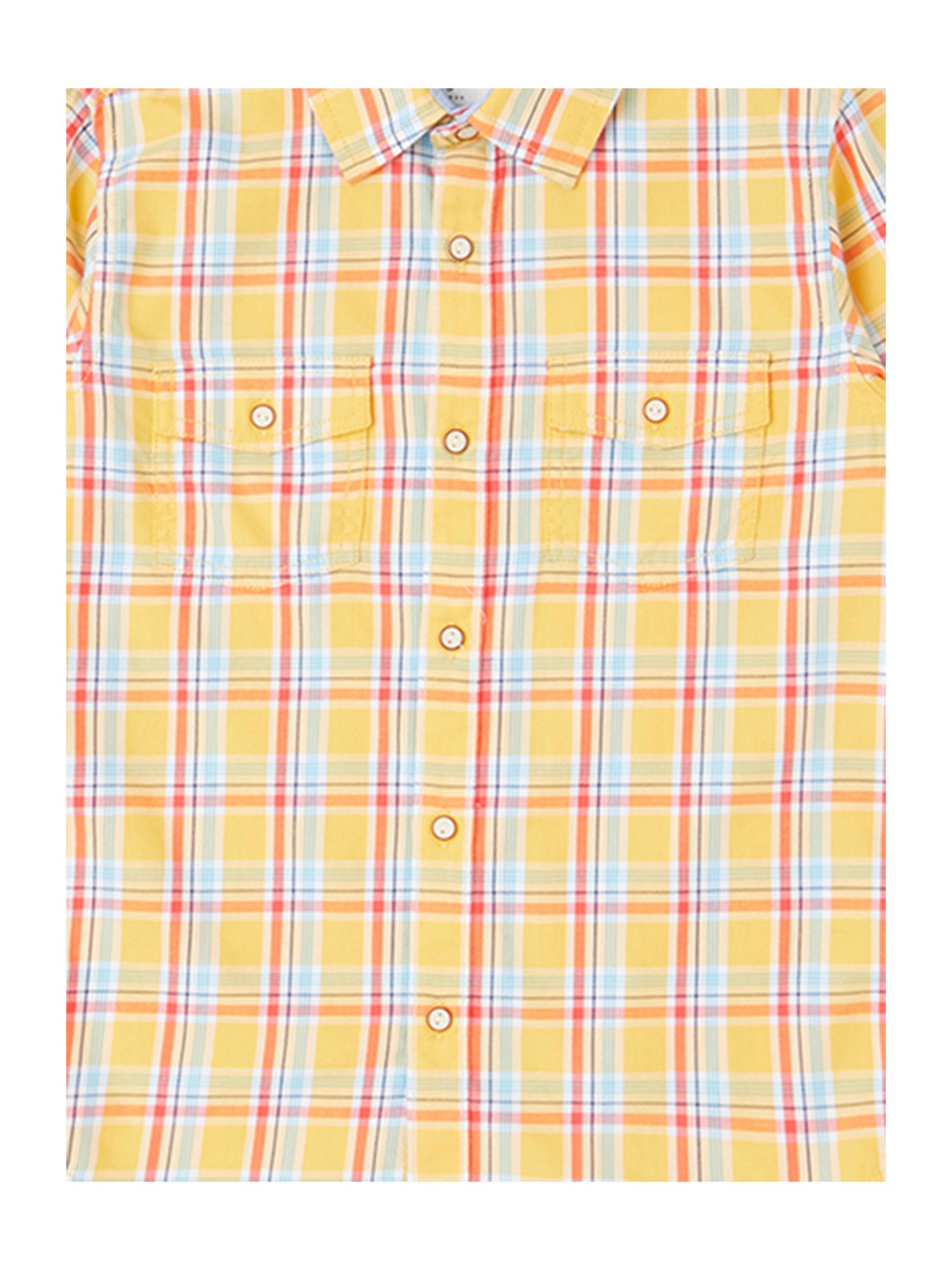Pepe Jeans Kids Multicolor Checks Full Sleeves Shirt