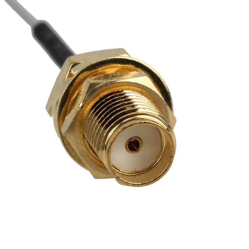 BQLZR IPEX/SMA Module Cable IPX Female to SMA Female 15CM Length RF Cable Set of 50