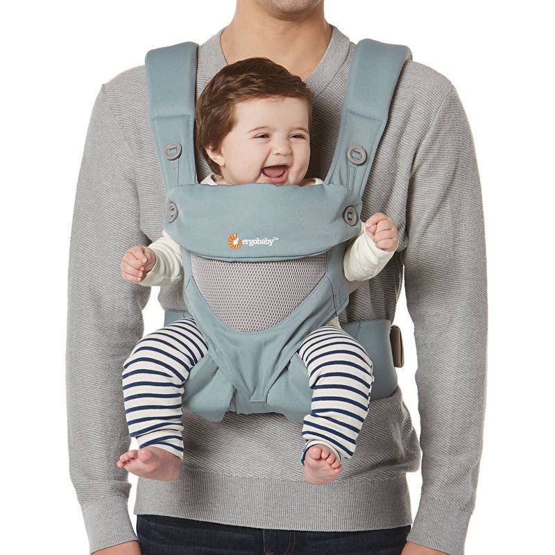 Ergobaby 360 Cool Air Mesh Baby Carrier - Sea Mist