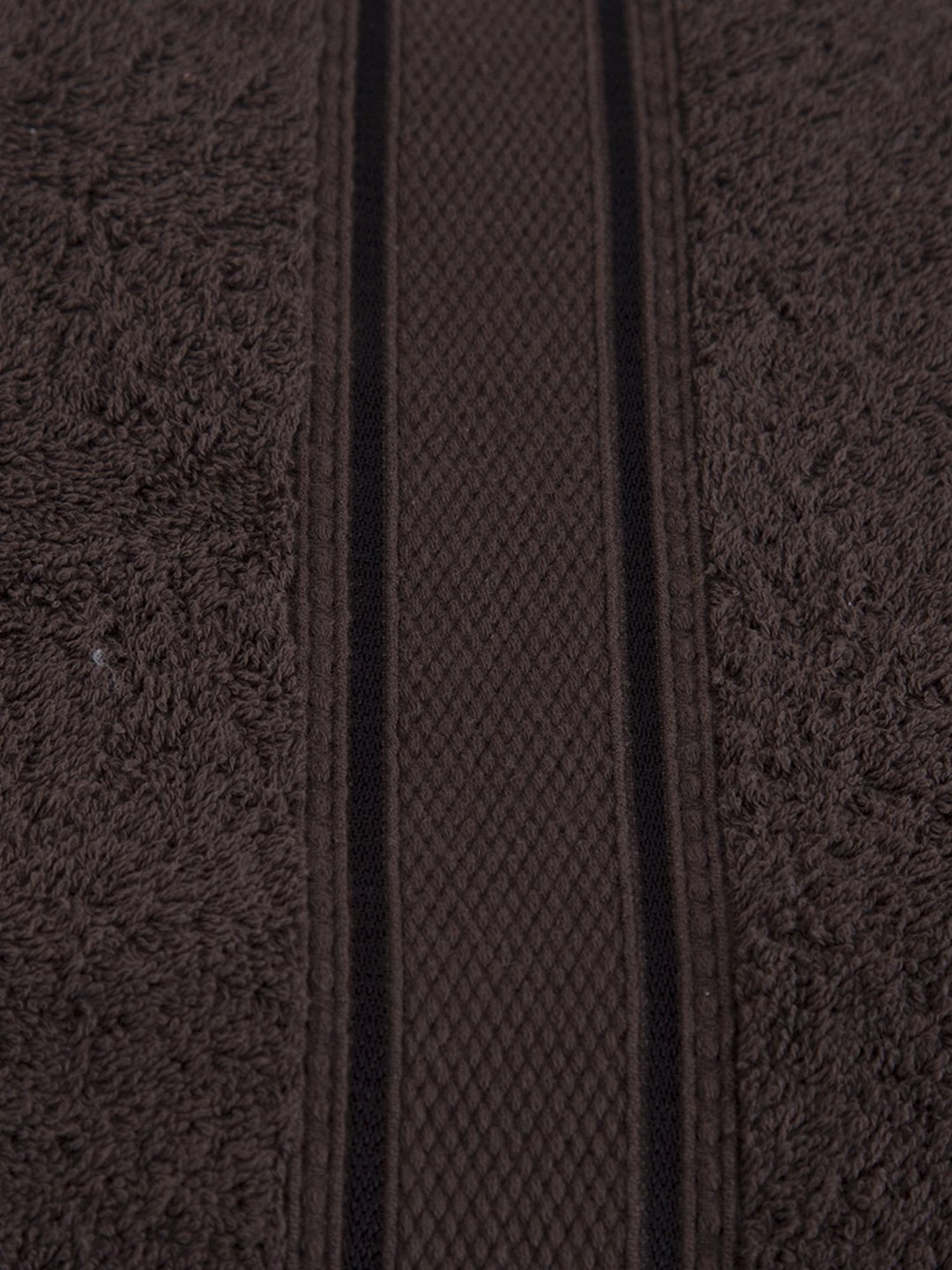 Inhouse Eddie Brown Solid 450GSM Cotton Medium Towel Set by maspar