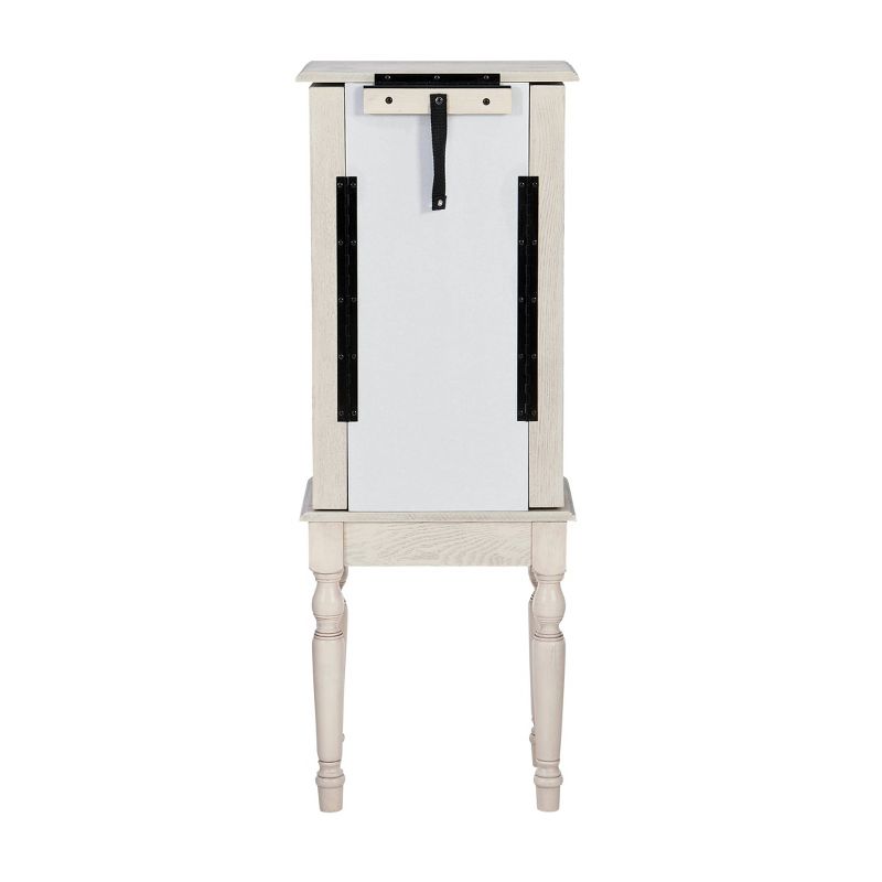 Obrecht Jewelry Armoire Off White - Powell Company