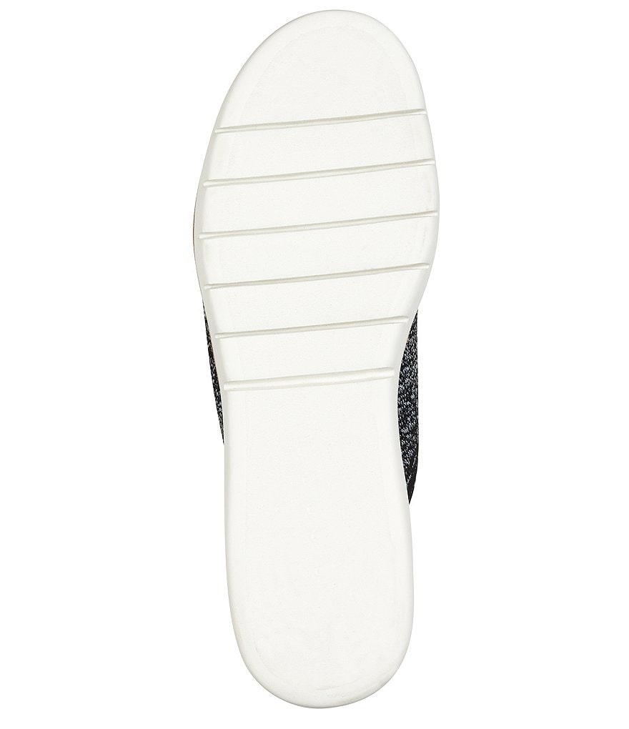 CC Corso Como Ditya Two-Tone Knit Slide Wedge Sandals