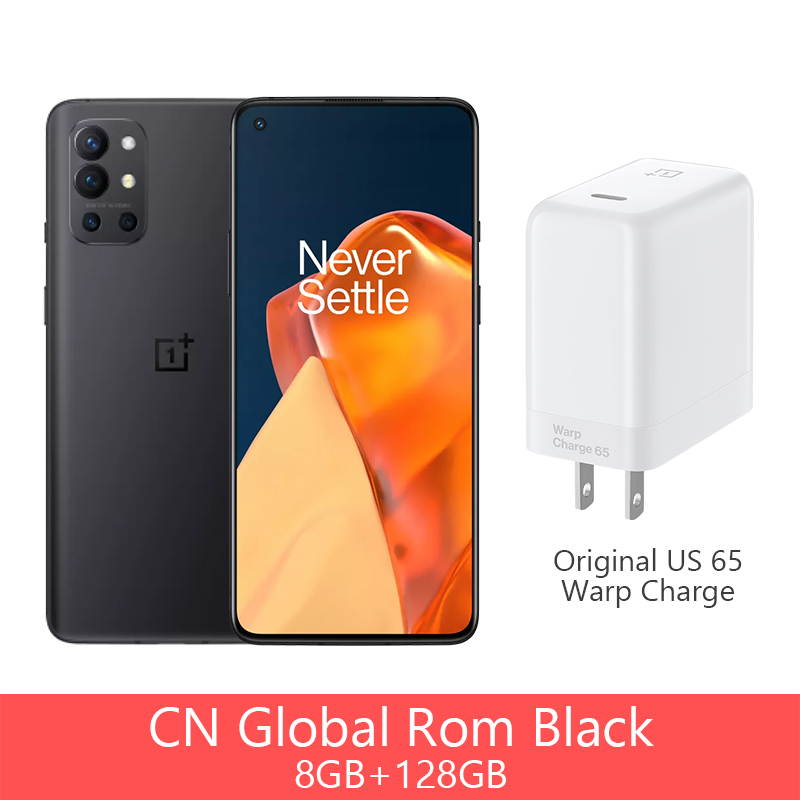 Global Rom OnePlus 9R 9 R 5G Smartphone 8GB RAM 128GB/256GB ROM Snapdragon 870 120Hz AMOLED Display 65W Warp 48MP Rear Camera NFC(In Hand)
