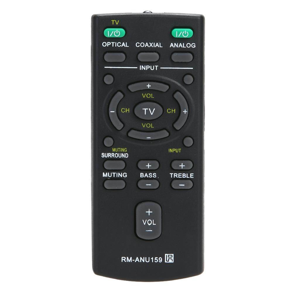 New Replacement remote control  RM-ANU159 For Sony Sound Bar HT-CT60 /C SA-CT60 SS-WCT60 need CR2025 Button Cell (not supplied)