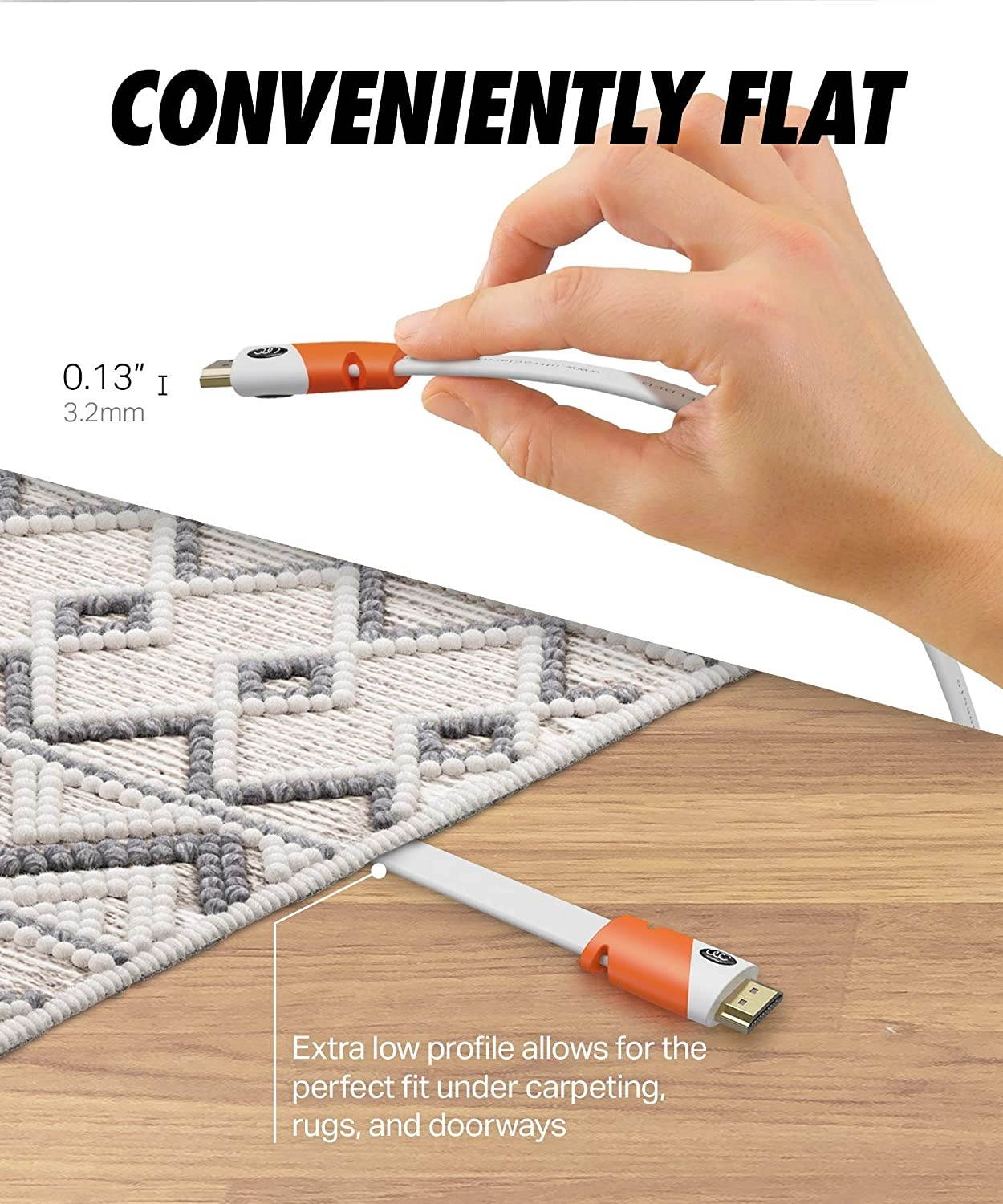 Mini DisplayPort to DisplayPort Cable  4K60Hz Thunderbolt to DisplayPort Cable GoldPlated 10Ft Ultra High Speed Mini DP to DP Cable Compatible MacBook AirPro Surface ProDock Grey