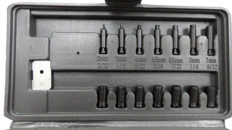 New Hand Held Power Hole Punch Set Sheet Metal Plastic Die Avion Heavy Duty