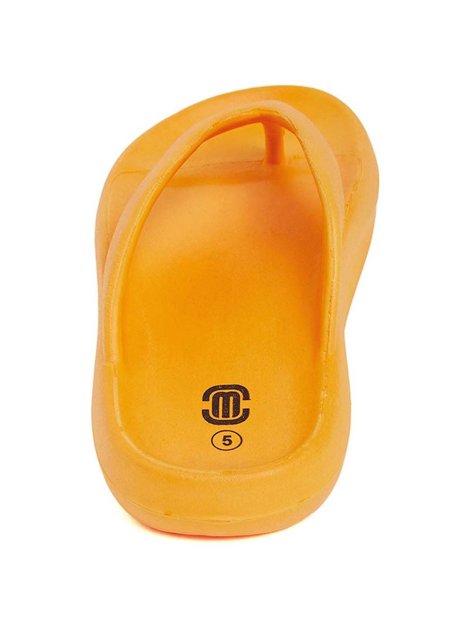 Mozafia Women's Yellow Flip Flops