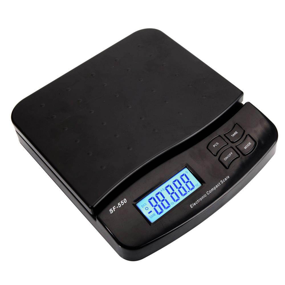 66 LB x 0.1oz Digital Postal Shipping Scale Weight Postage Counting + AC Adapter