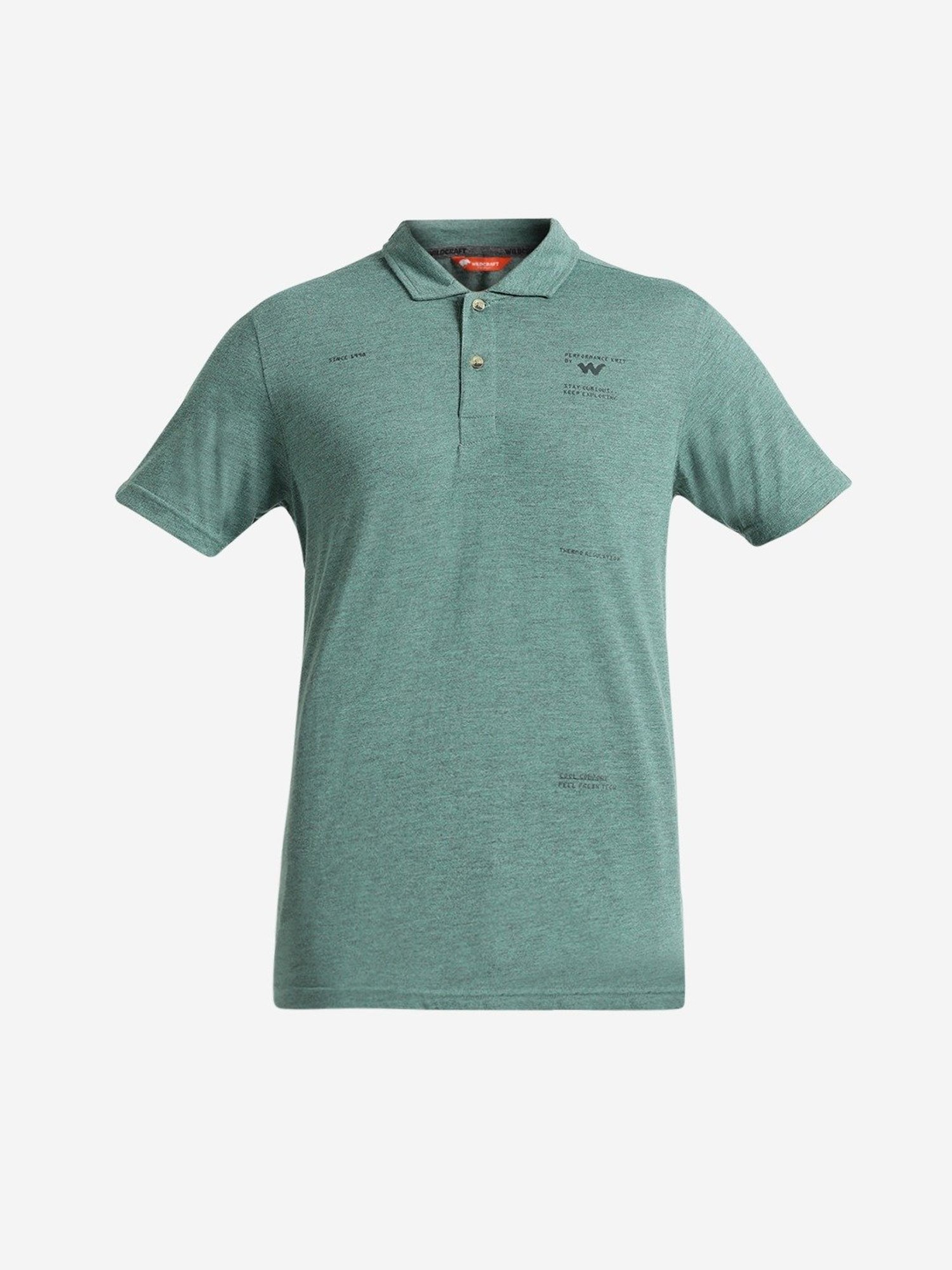 Wildcraft Pine  Regular Fit Sports T-Shirt