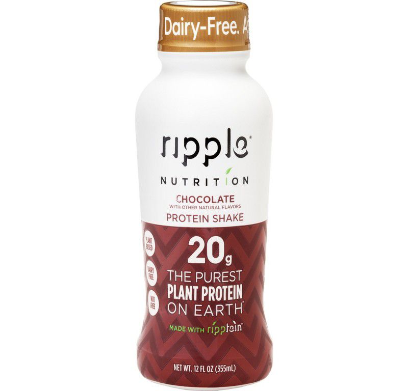 Ripple Vegan Protein Shakes - Chocolate - 4pk