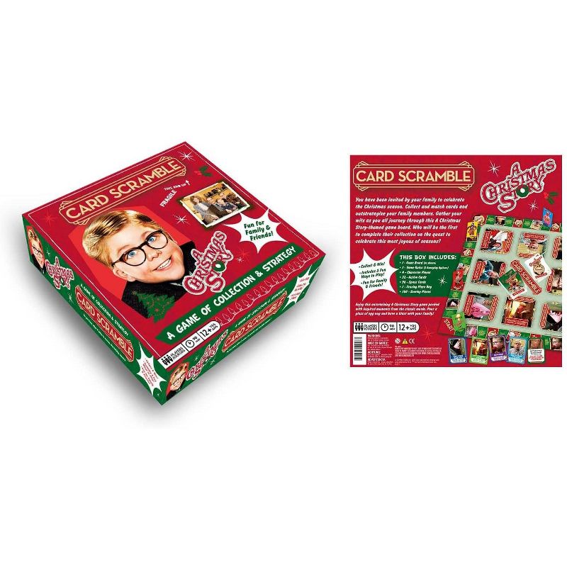 NMR Distribution A Christmas Story Card Scramble Board Game