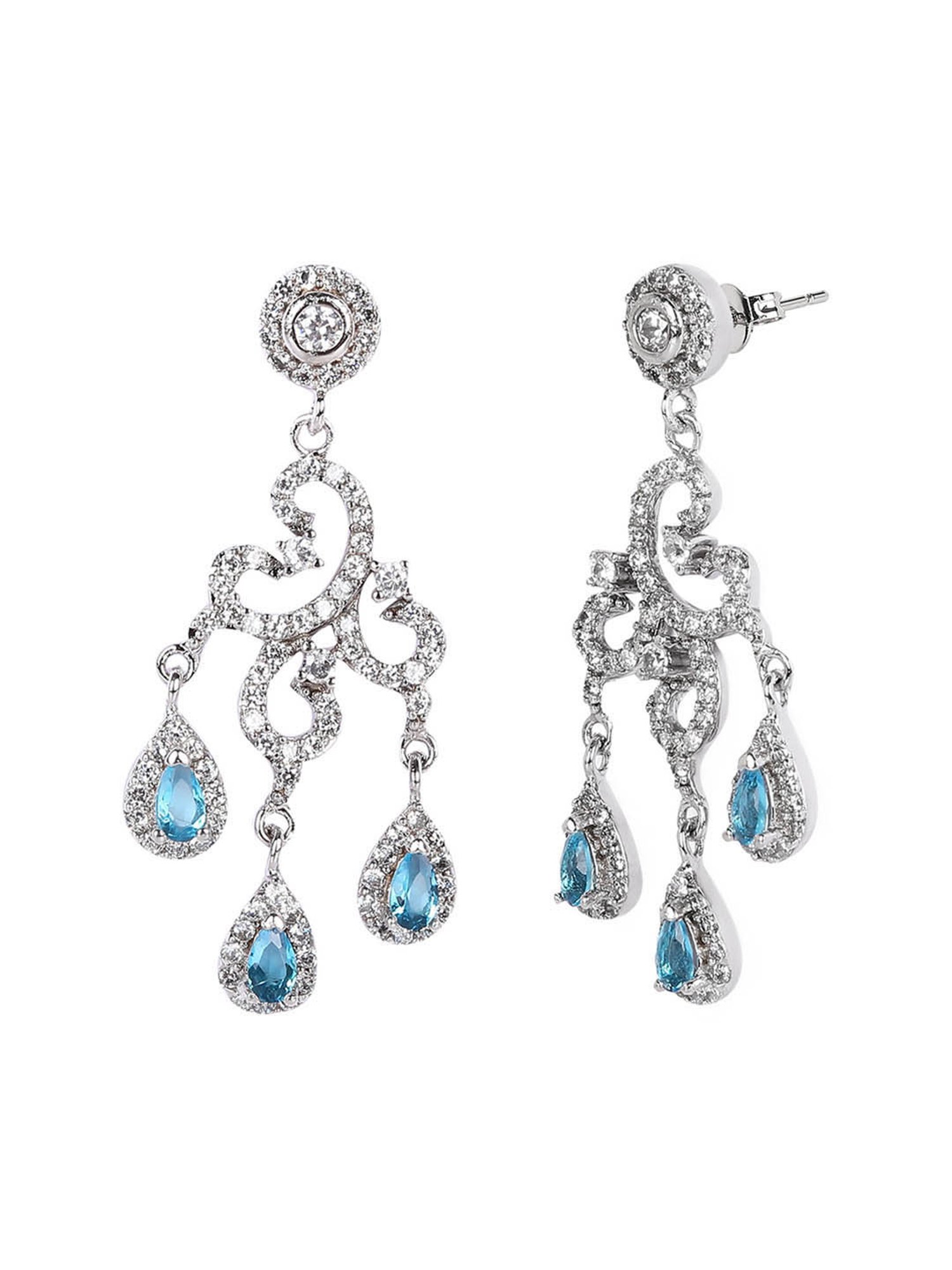 The Real Effect London 800 Silver Earrings for Women