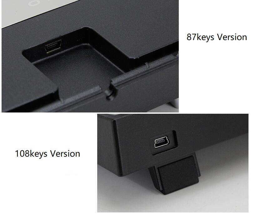 Varmilo  Ergonomic Design, Cool Exterior 87 Keys USB Wired Cable Detachable Cherry MX Mechanical Gaming  Keyboard With White Backlit For Office And Game, PBT Keycaps - VA87M Nordic Summit Verison