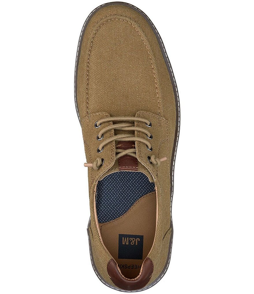 Johnston & Murphy Men's McGuffey Canvas Elastic Lace Slip-Ons