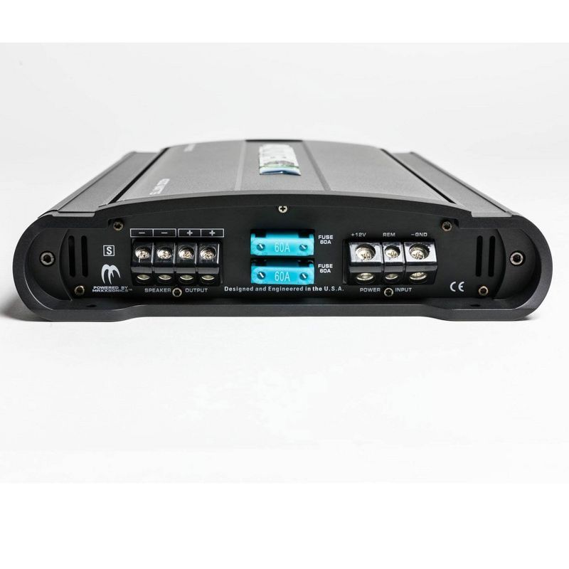 Autotek Mean Machine 4000W Mono Amplifier 1-Ohm Stable Car Audio Amp (2 Pack)