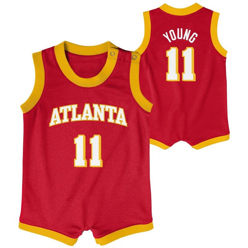 NBA Atlanta Hawks Baby Boys' Onesies - 6-9M