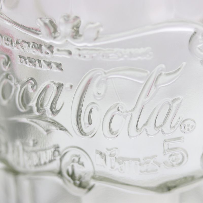 Coca-Cola Country Classic 20 oz Mason Jar with Lid & Straw