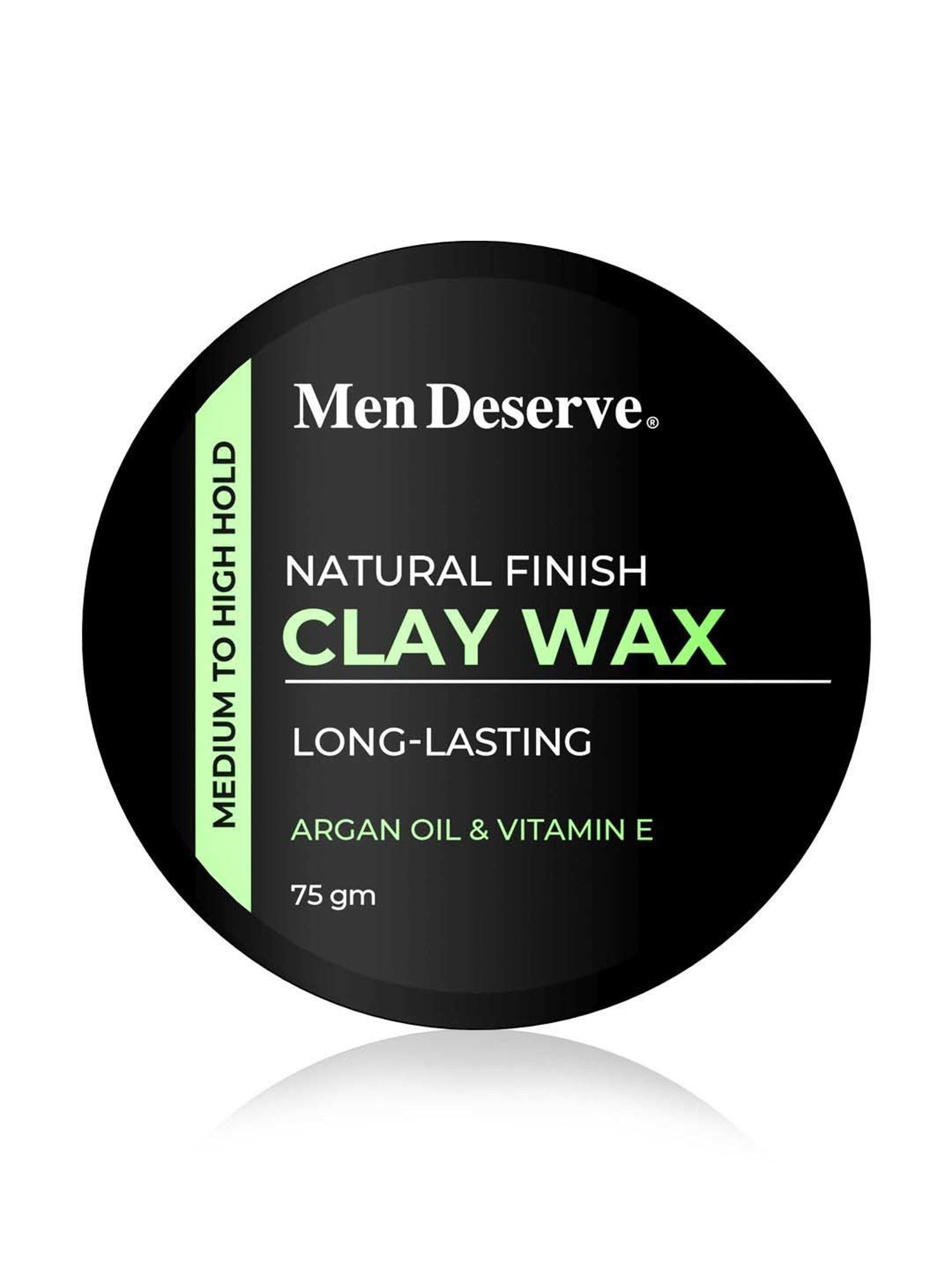 Men Deserve Natural Finish Hair Clay Wax - 75 gm