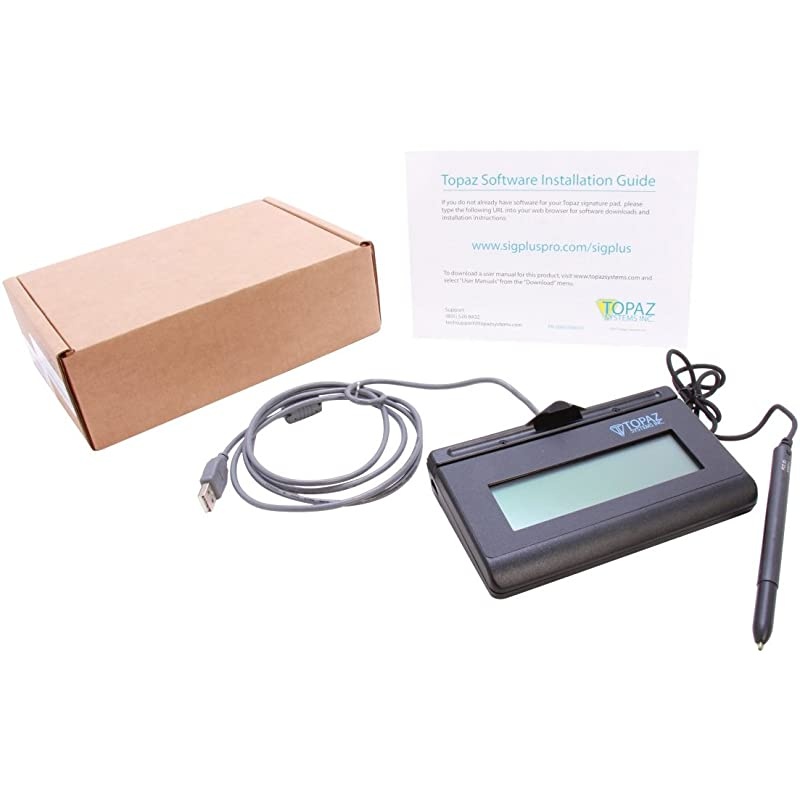 T-L462-HSB-R SIGNATUREGEM LCD 1X5 USB Signature Capture Pad