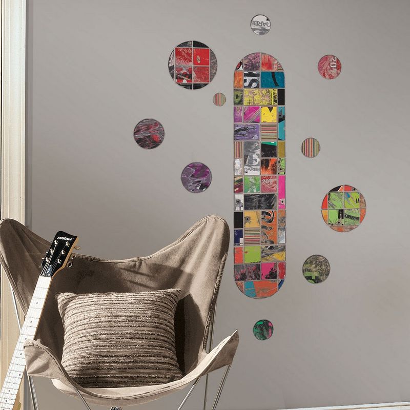 Art Board Skateboard Circles Large Photo Wall Accent Set - Art of Board..