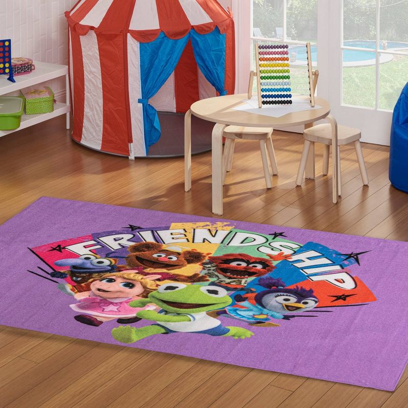 5'2"x7'2" Carmela Rug Blue/Ivory - SoHome