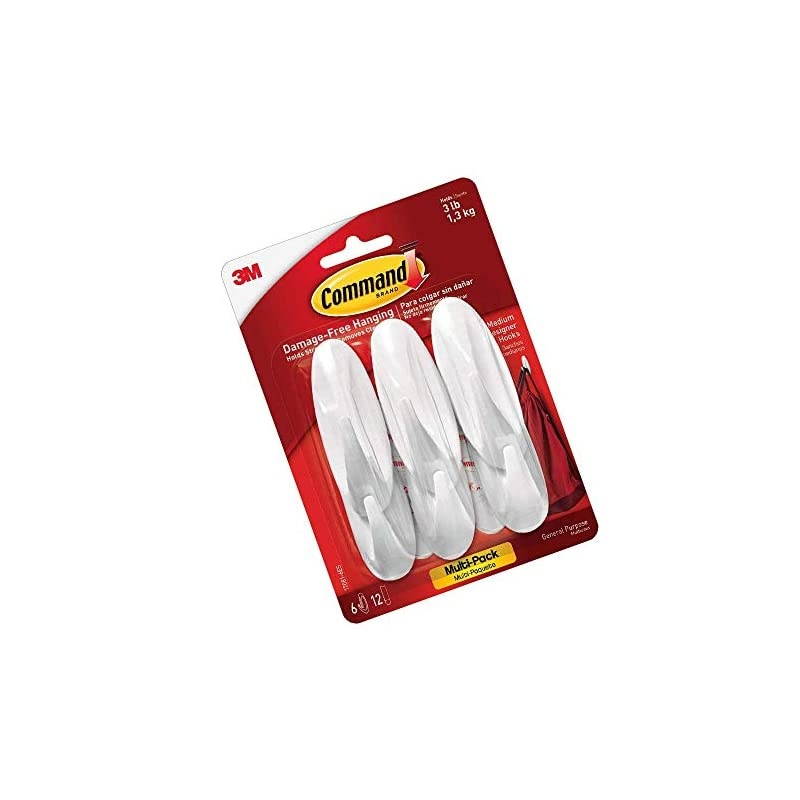 Designer Hooks 6 Hooks 12 Strips New Version