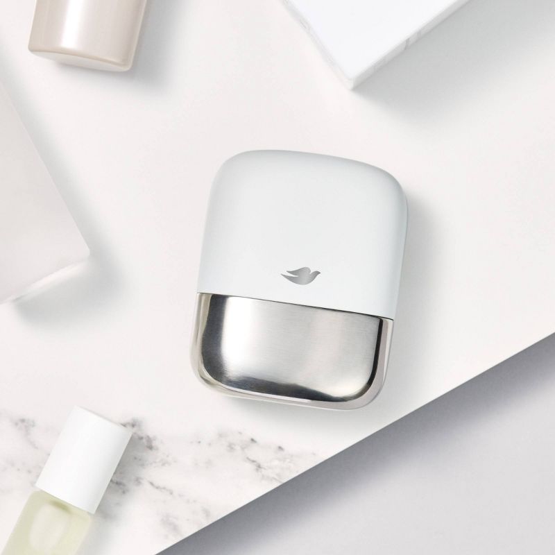 Dove Beauty 0% Aluminum Coconut & Pink Jasmine Refillable Deodorant Stainless Steel Case + 1 Refill - 1.13oz