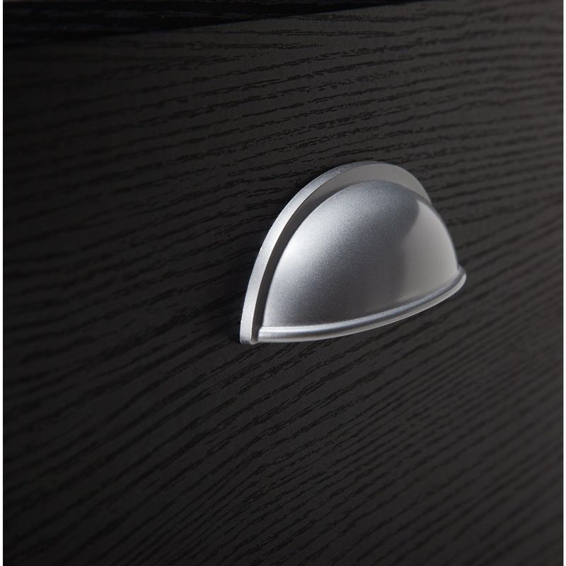 Kathy Ireland Office By Connecticut L Desk And Organizer Black - Bush Furniture