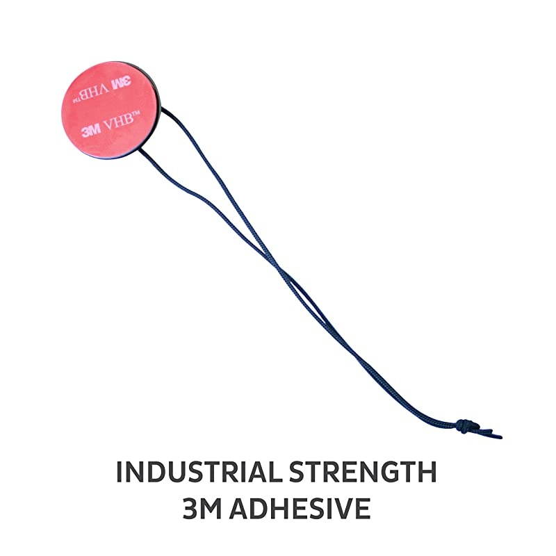 Tethers for GoPro s Accessory Kit of 5x Straps + 5x Mounts W 3M Stickers Secure Your by Tethering to Your HelmetBikeBoardCarWrist Fits ALL GoPro Models 1 Year Warranty