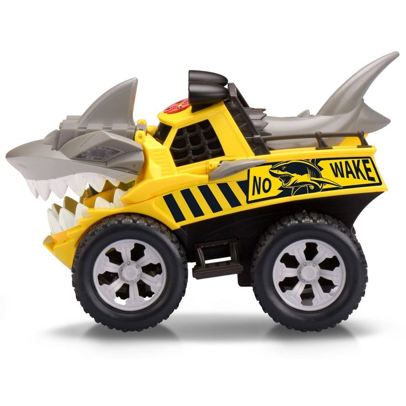 Kid Galaxy Road Rockers Motorized Lights and Sound Yellow Shark Vehicle