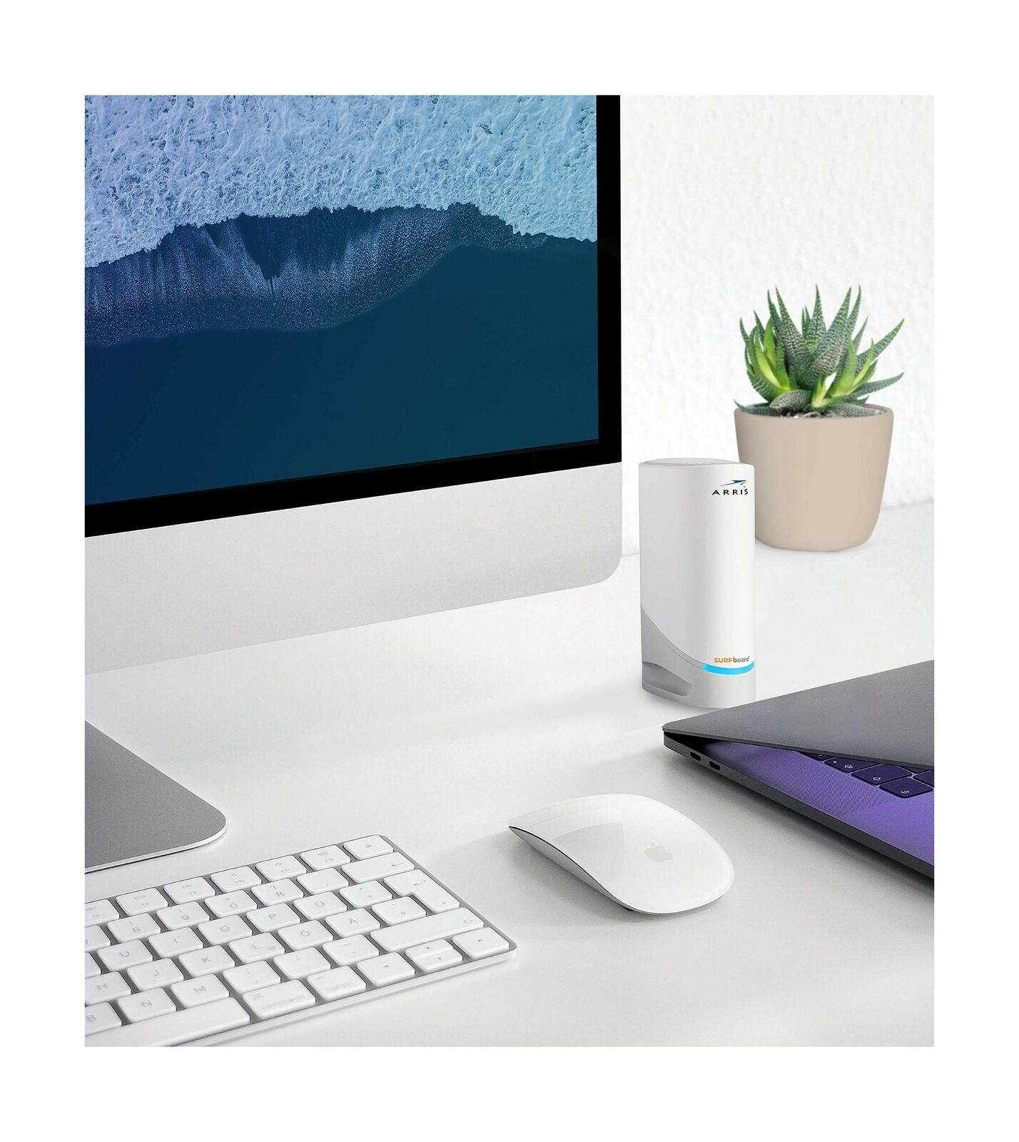 ARRIS Surfboard S33 DOCSIS 3.1 Multi-Gigabit Cable Modem with 2.5 Gbps Ethern...