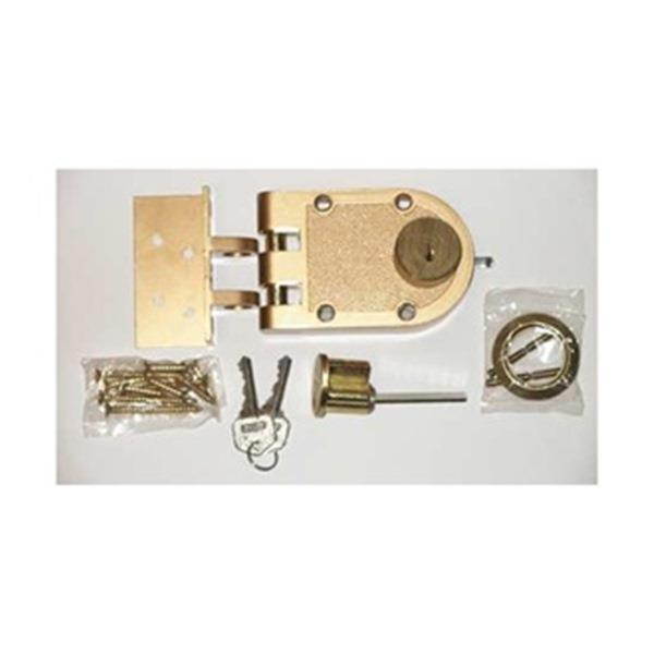 Commercial Lock, Double Cylinder, Bronze