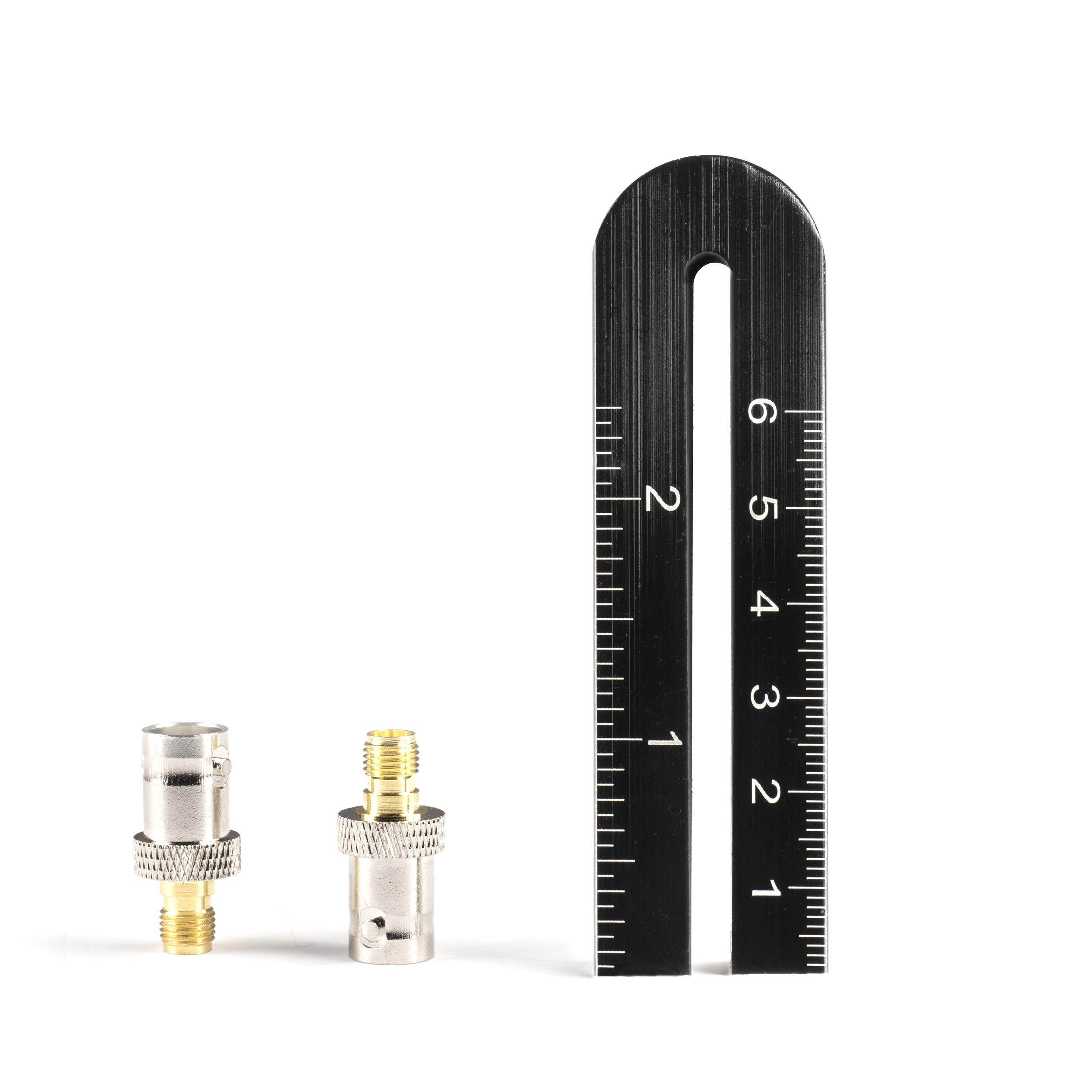 THE CIMPLE CO - Gold SMA Female to BNC Female Adapter | 25 Pack Coupler | Male to Female Coaxial (RF) Connector, Compatible with RF, SDI, HD-SDI, CCTGV, Camera