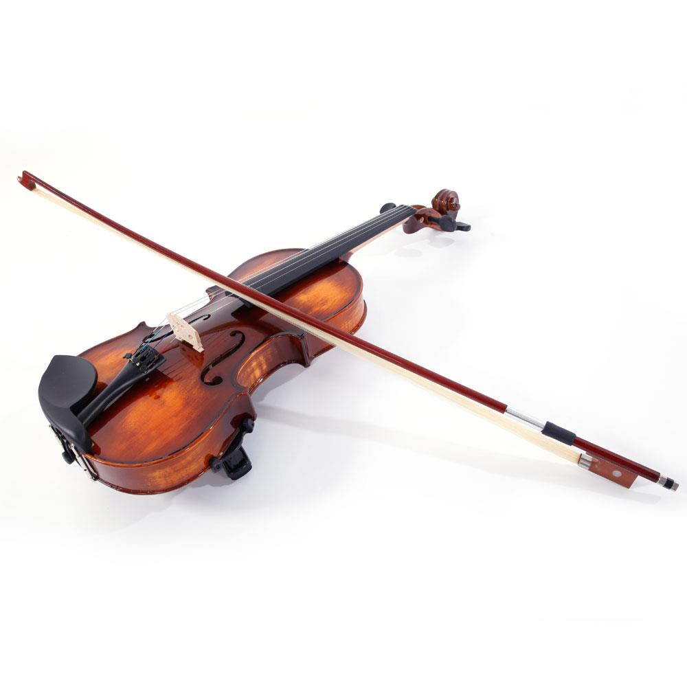 Glarry 4/4 Size  Brilliance Spruce Wood Violin Fiddle Set