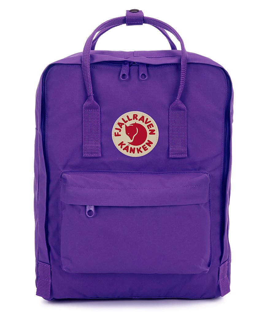 Fjallraven Kanken Water-Resistant Cotton Zipper Convertible Backpack