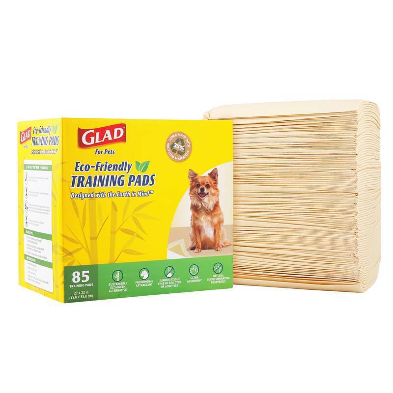 Glad Earth Friendly Bamboo Dog Training Pads - 85ct