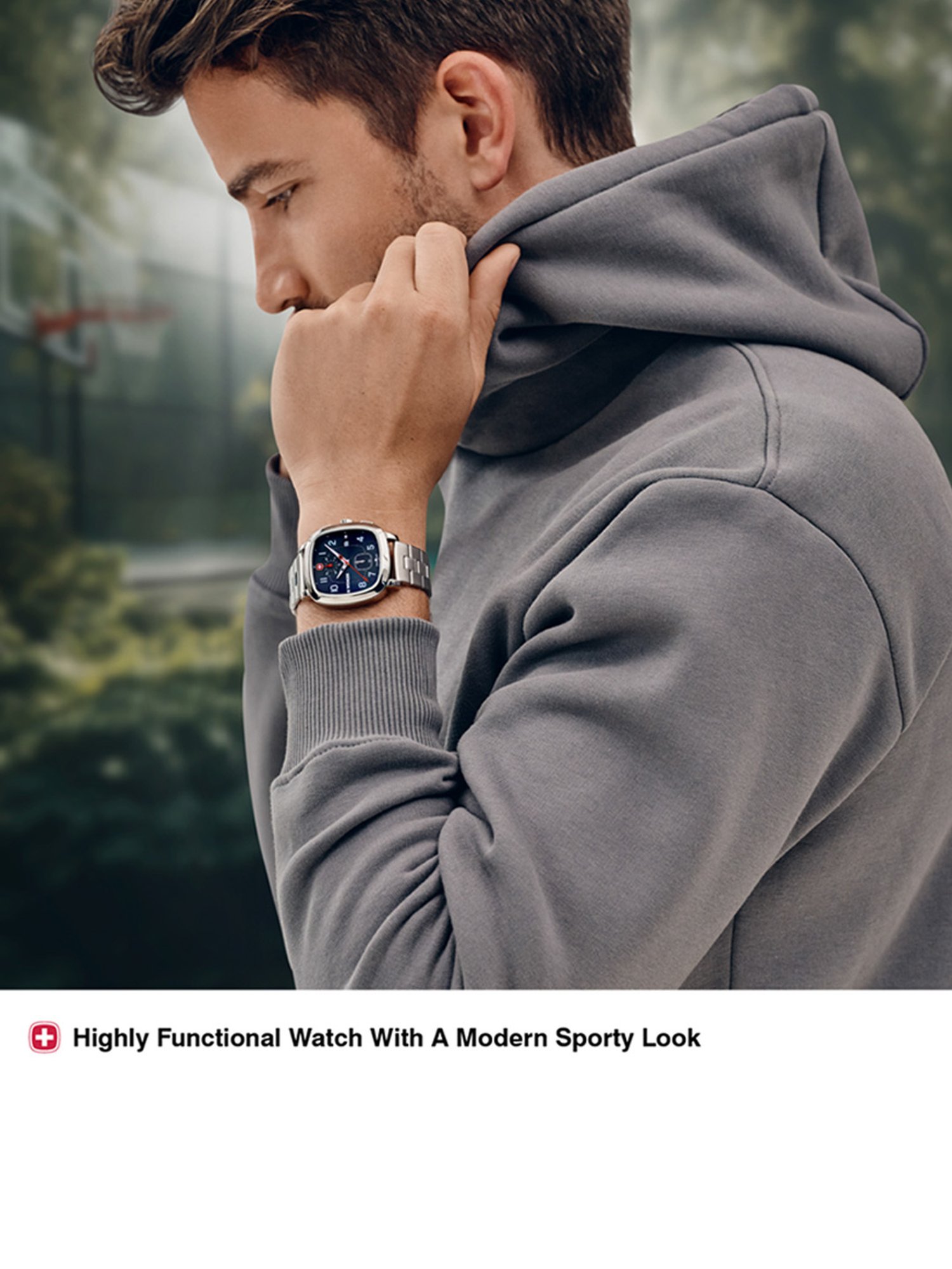 Wenger 01.1933.111 Chronograph Watch for Men