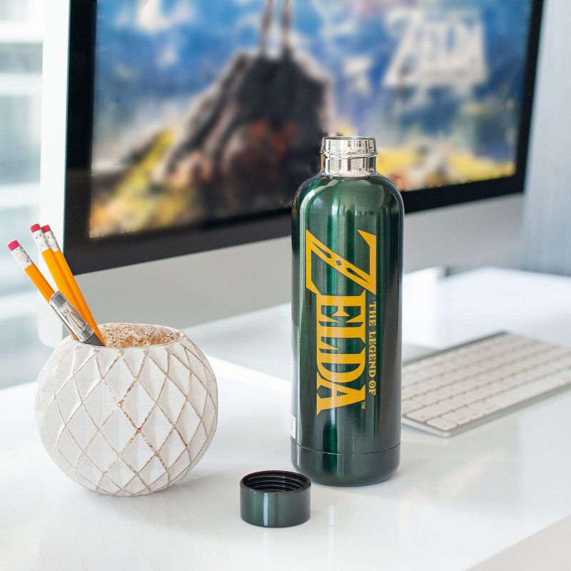 Just Funky Legend of Zelda Hyrule Stainless Steel Water Bottle