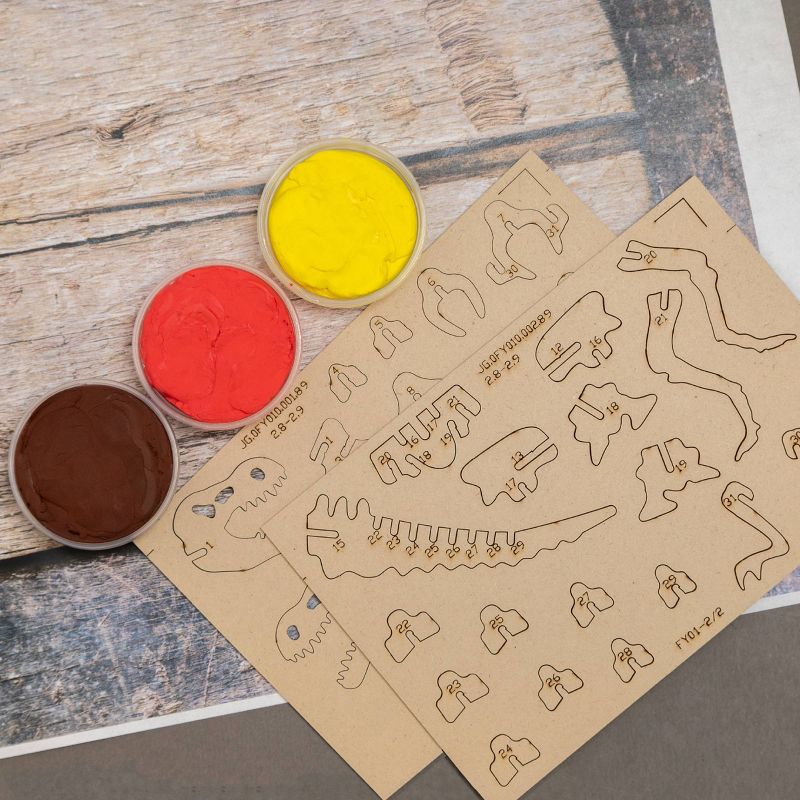 Discovery Kids Toy Dinosaur DIY Puzzle Clay T-Rex