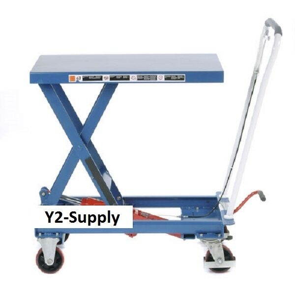 NEW! Mobile Scissor Lift Table 1650 Lb. Capacity!!