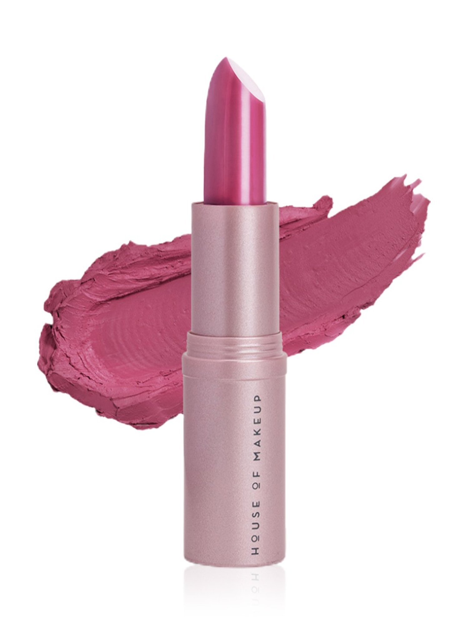 House of Makeup Swipe Light Lightweight Matte Lipstick Frosted Pink - 3.5 gm
