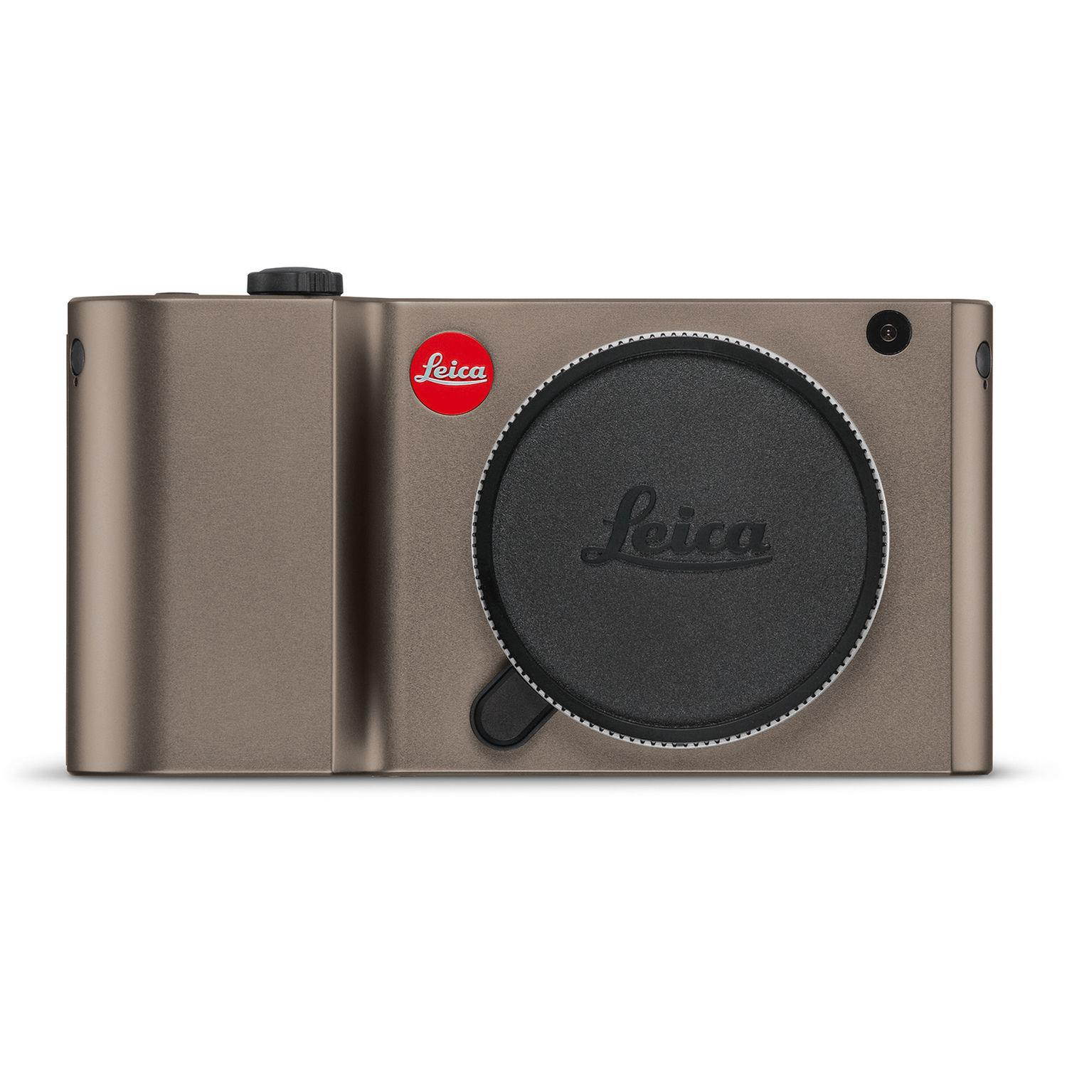 Leica TL Mirrorless Digital Camera (Titanium) with Carrying Case, Leica SF64 Flash and Cleaning Kit