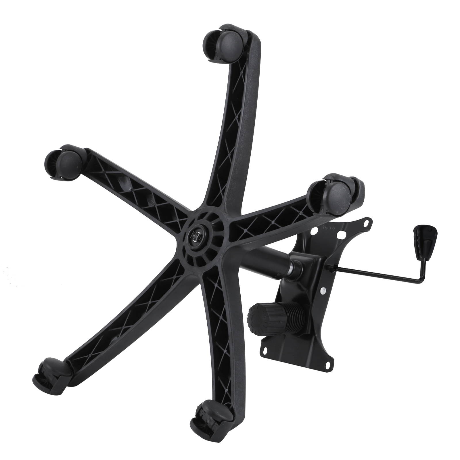 VEVOR Office Chair Base 28 Inch Swivel Chair Base Heavy Duty 350 Pounds Replacement Office Chair Base with Bottom Plate Base Cylinder and 5 Casters