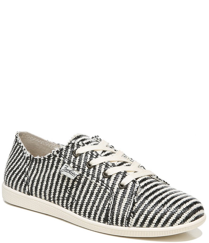 Zodiac Love Stripe Lace-Up Sneakers