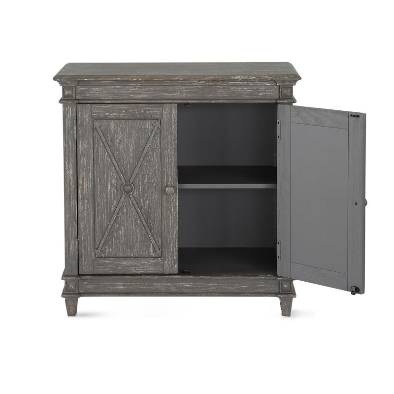 Alondra Storage Cabinet Gray - Dorel Living
