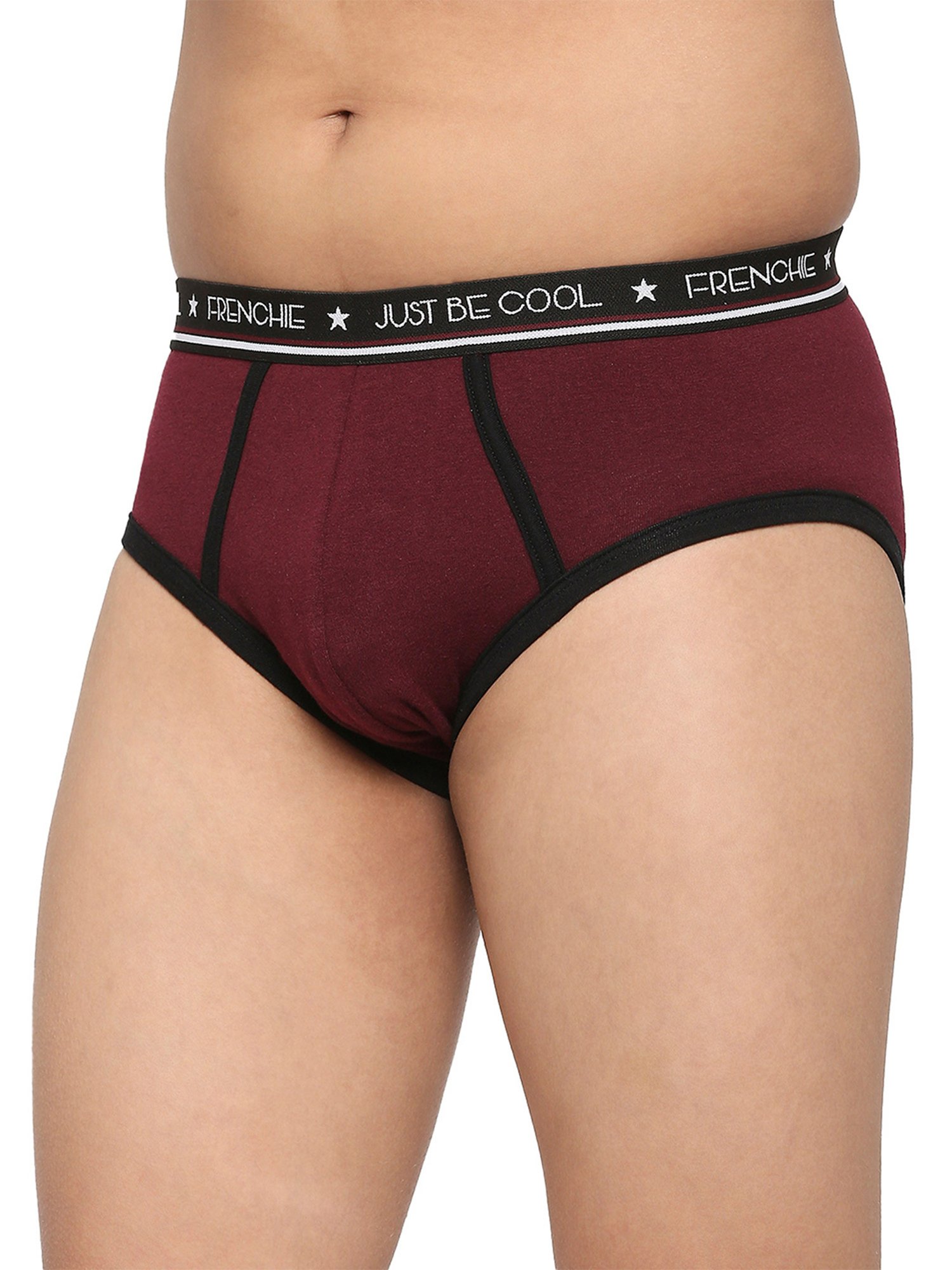 HOP Kids by Westside Yellow Printed Cotton Briefs - Pack of 5