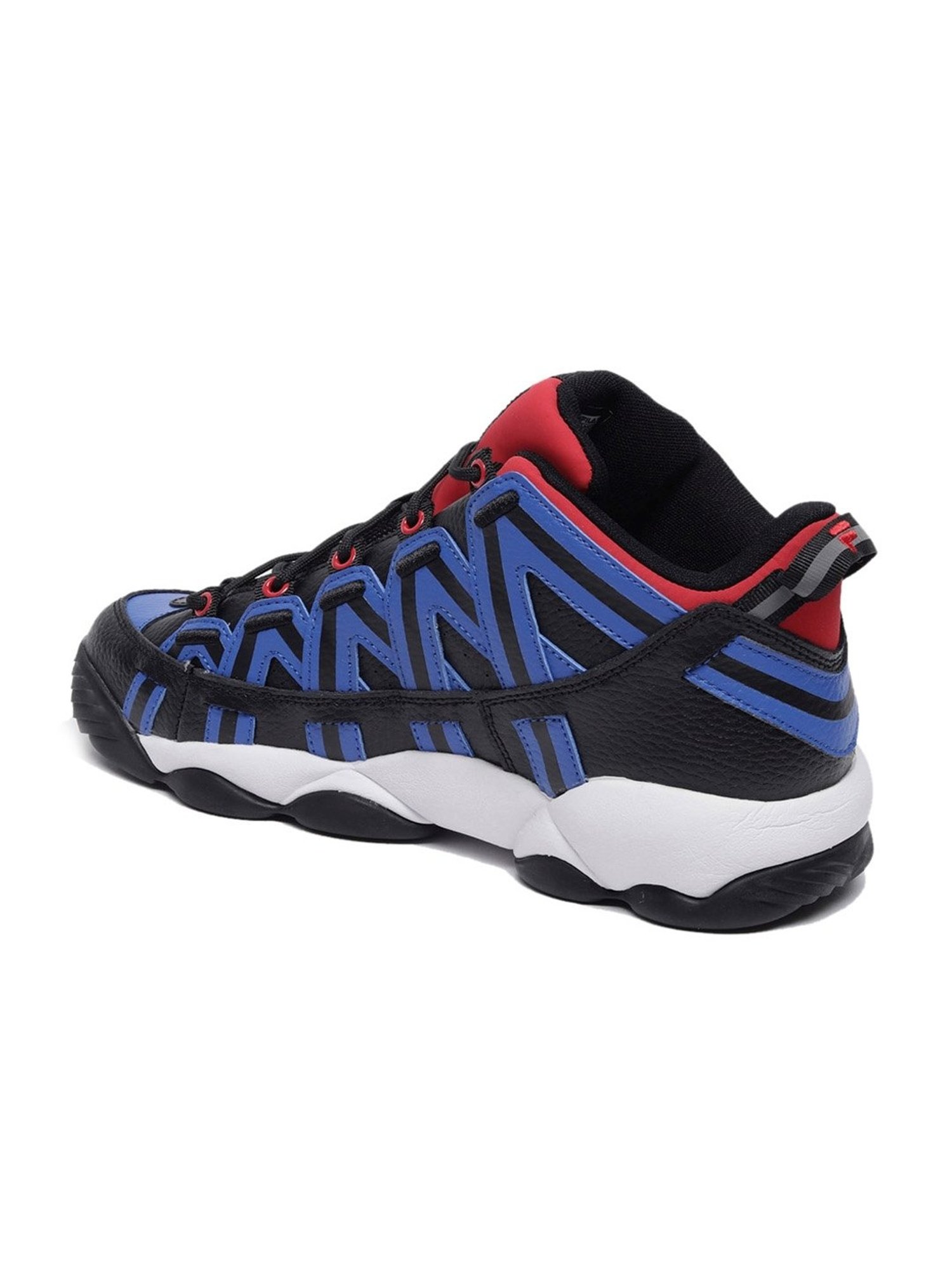 Fila Men's STACKHOUSE SPAGHETTI Black Basketball Shoes