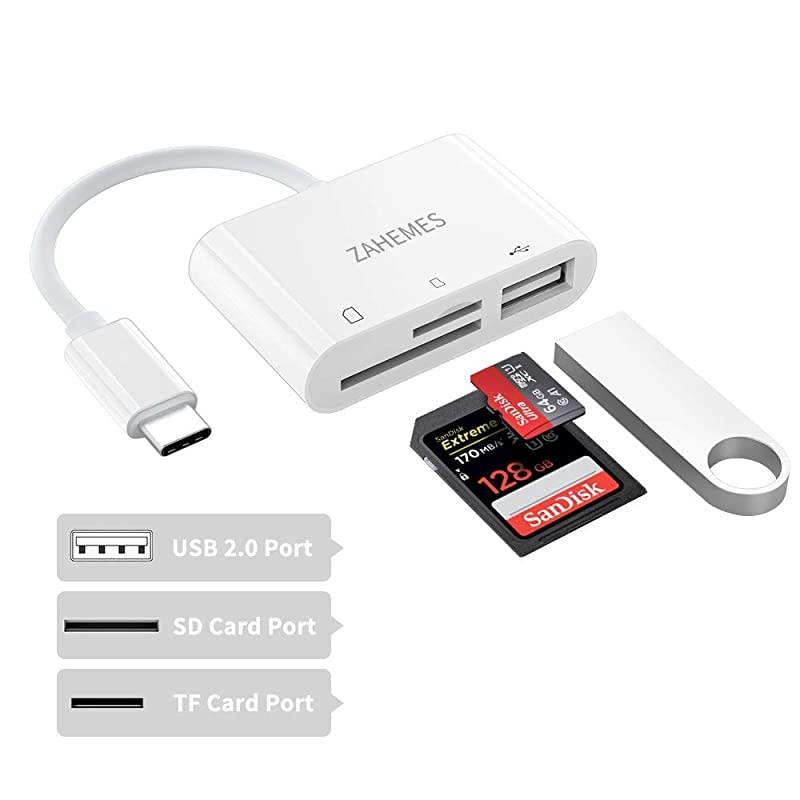 USB C SD Card Reader USB 30 Micro SD Card Reader AdapterCamera Memory Card Reader SD Card Adapter for iPad ProMacBook ProiMacSamsungChromebookPixelbook More USB C